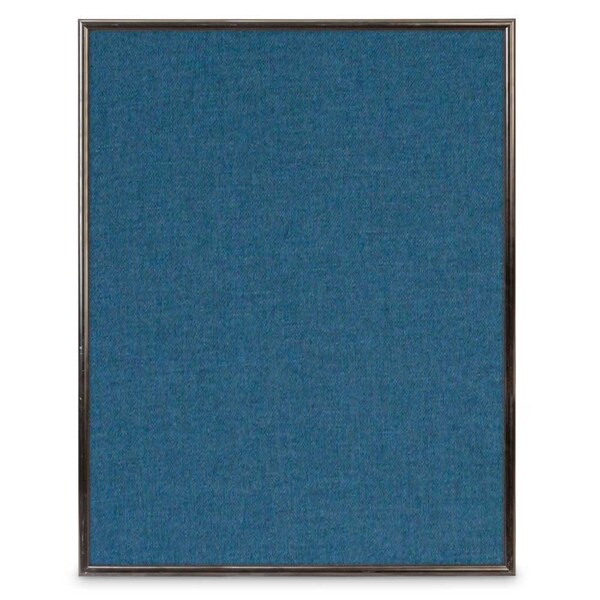 Corkboard, Fabric, Blk, 2 Door, 72 x 36"